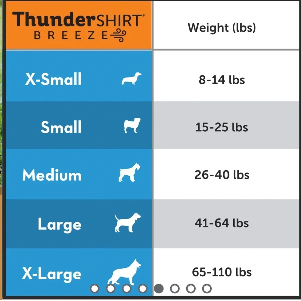Thundershirt Sport Calming Vest for Pup SZ S (15-25 pounds)